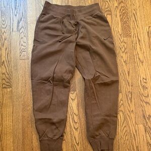 Brown nike Jogger Pants
